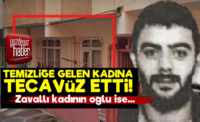 Temizlikçi Kadına Tecavüz Etti!