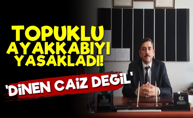 Topuklu Ayakkabıyı Yasakladı!