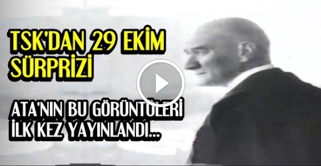 TSK İLK KEZ YAYINLADI…