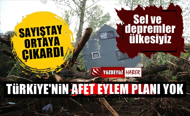 Türkiye'nin afet eylem planı yok, Sayıştay ortaya çıkardı