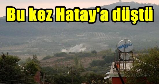 TÜRKİYE’YE YİNE MERMİ DÜŞTÜ!