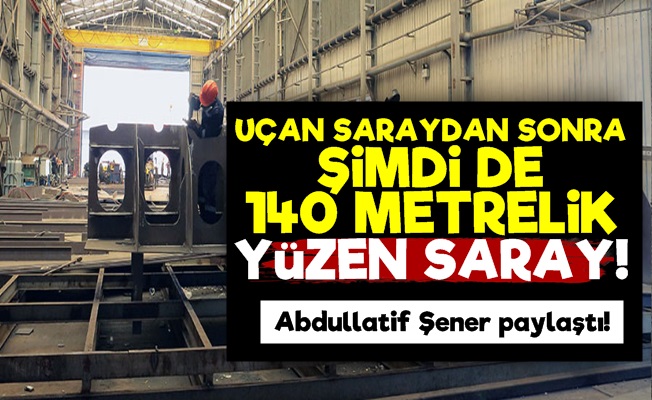 Uçan Saraydan Sonra Yüzen Saray!..