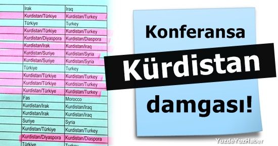 ÜLKELERİNE ‘KÜRDİSTAN/TÜRKİYE’ YAZDILAR…