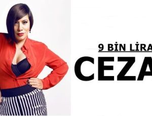 ÜNLÜ SANATÇILARA 9 BİN LİRA CEZA