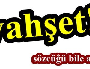 ‘VAHŞET’ SÖZCÜĞÜ AZ KALIR!