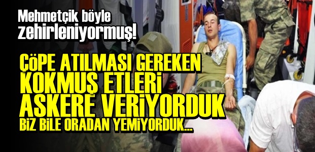 YEMEK FİRMASI ÇALIŞANLARINDAN BOMBA SÖZLER!