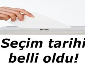 YEREL SEÇİM TARİHİ BELLİ OLDU