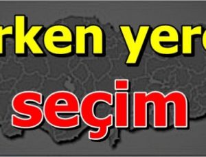 YEREL SEÇİME 2013 PLANI…