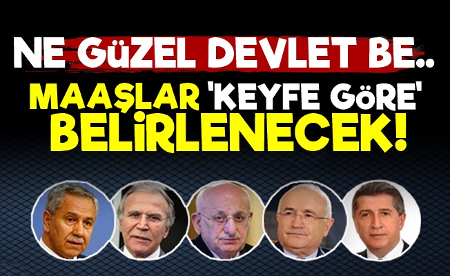 YİK'in Maaşları 'Keyfe Göre' Belirlenecek!