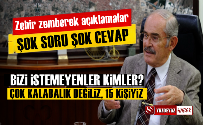 Yılmaz Büyükerşen'den olay soru şok karşılık