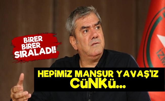 Yılmaz Özdil: Hepimiz Mansur Yavaş'ız Çünkü…