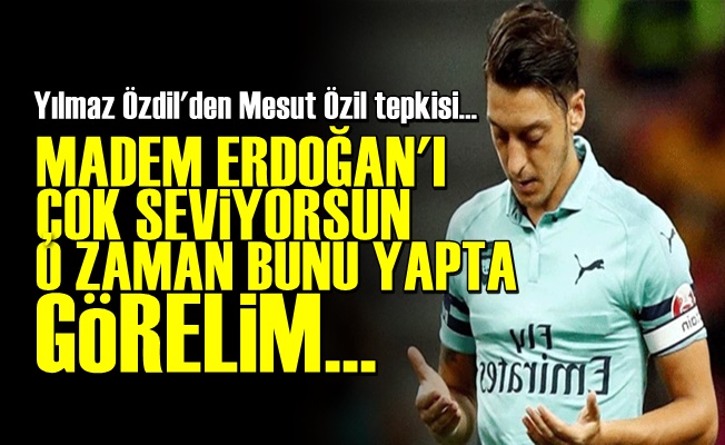 Yılmaz Özdil Mesut Özil'e Verdi Veriştirdi!