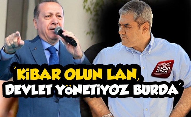 Yılmaz Özdil'den Erdoğan'a Olay Çıkış