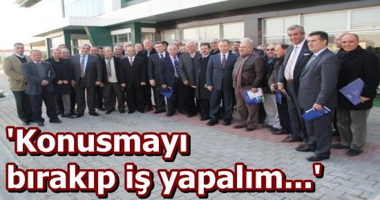 ‘ZAMAN KAZMAYI KÜREĞİ ELE ALMA ZAMANIDIR…’