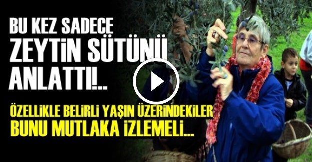 ZEYTİN SÜTÜNÜN İNANILMAZ FAYDASI!..