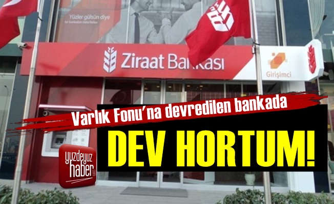 Ziraat Bankası'nda Dev Hortum!