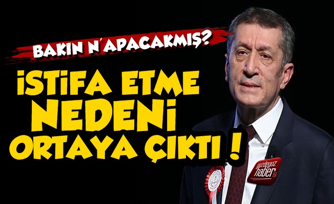 Ziya Selçuk'un İstifa Etme Sebebi Ortaya Çıktı