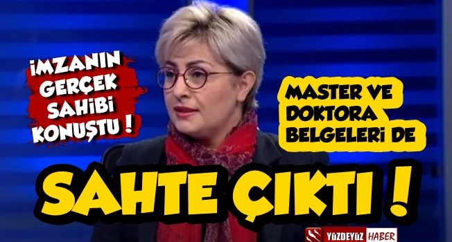 Zulâl Atalay Laçin'İN Doktora Belgeleri de Sahte Çıktı!