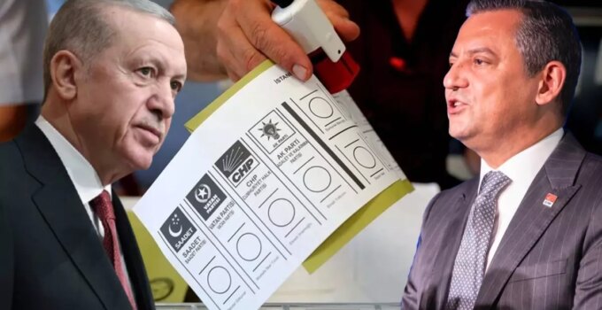 AK Parti ile CHP arasındaki fark yalnızca 0.5 puan