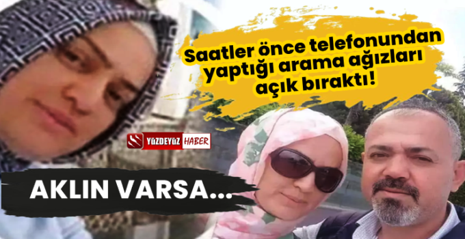 Eşini Katletmeden Önce Yaptığı Arama Şoke Etti