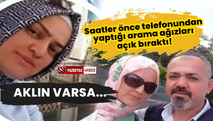 Eşini Katletmeden Önce Yaptığı Arama Şoke Etti