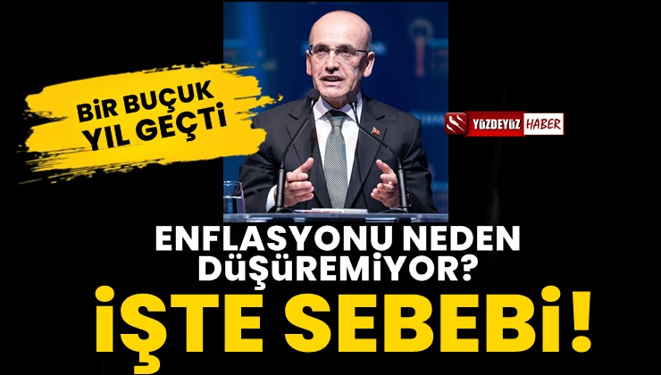 Enflasyon neden düşmüyor, ders gibi anlattı!