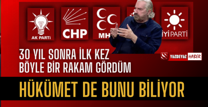 Son seçim anketini bu sözlerle duyurdu: 30 yıldır ilk kez görüyorum