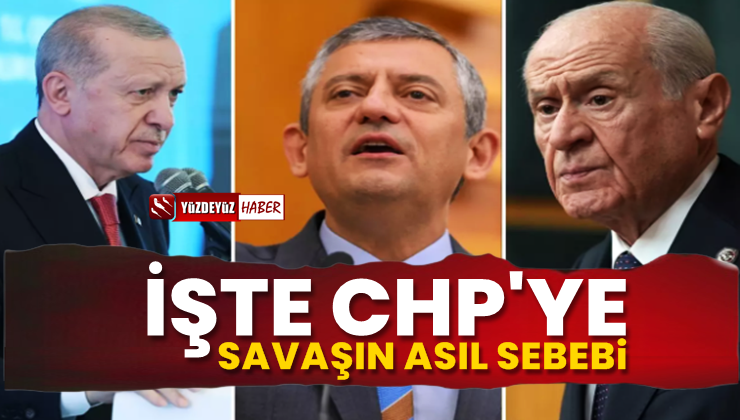 İşte CHP’ye açılan savaşın asıl sebebi!