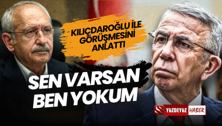 Mansur Yavaş, Kılıçdaroğlu ile görüşmesini anlattı