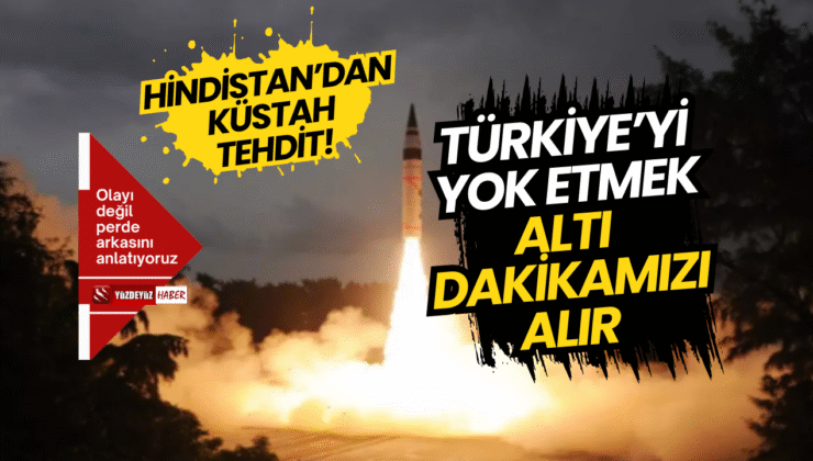 Gizemli Füze Testi: Hindistan’dan Türkiye’ye Tehlikeli Mesaj mı?