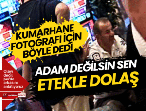 Tanju Özcan’dan ‘kumarhane’ iddialarına tepki: “Adam değilsin sen”