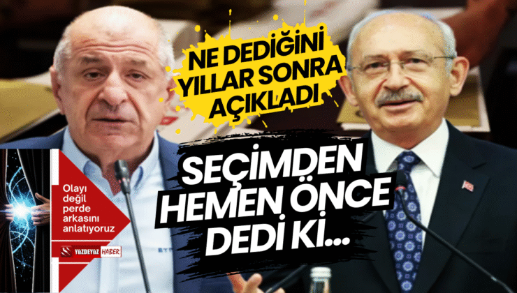 Kılıçdaroğlu ile Özdağ arasında geçen kritik diyalog ortaya çıktı