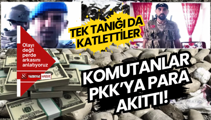 Komutanlar PKK’ya para akıtmış! Baron-Jandarma ittifakı!