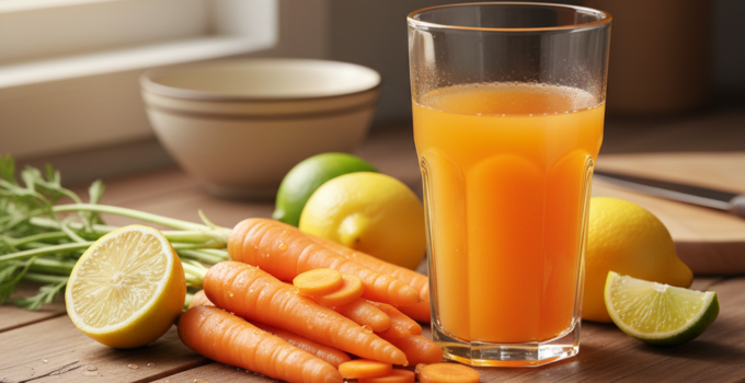 Havuç Ve Limon Karışımı: Karaciğer Yağlanmasından Göz Sağlığına Doğal Reçete