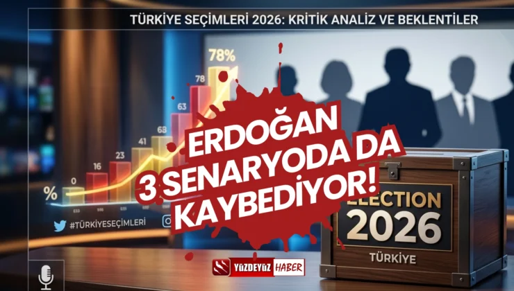 Bugün Seçim Olsa Kim Kazanır? Erdoğan Hep Kaybediyor