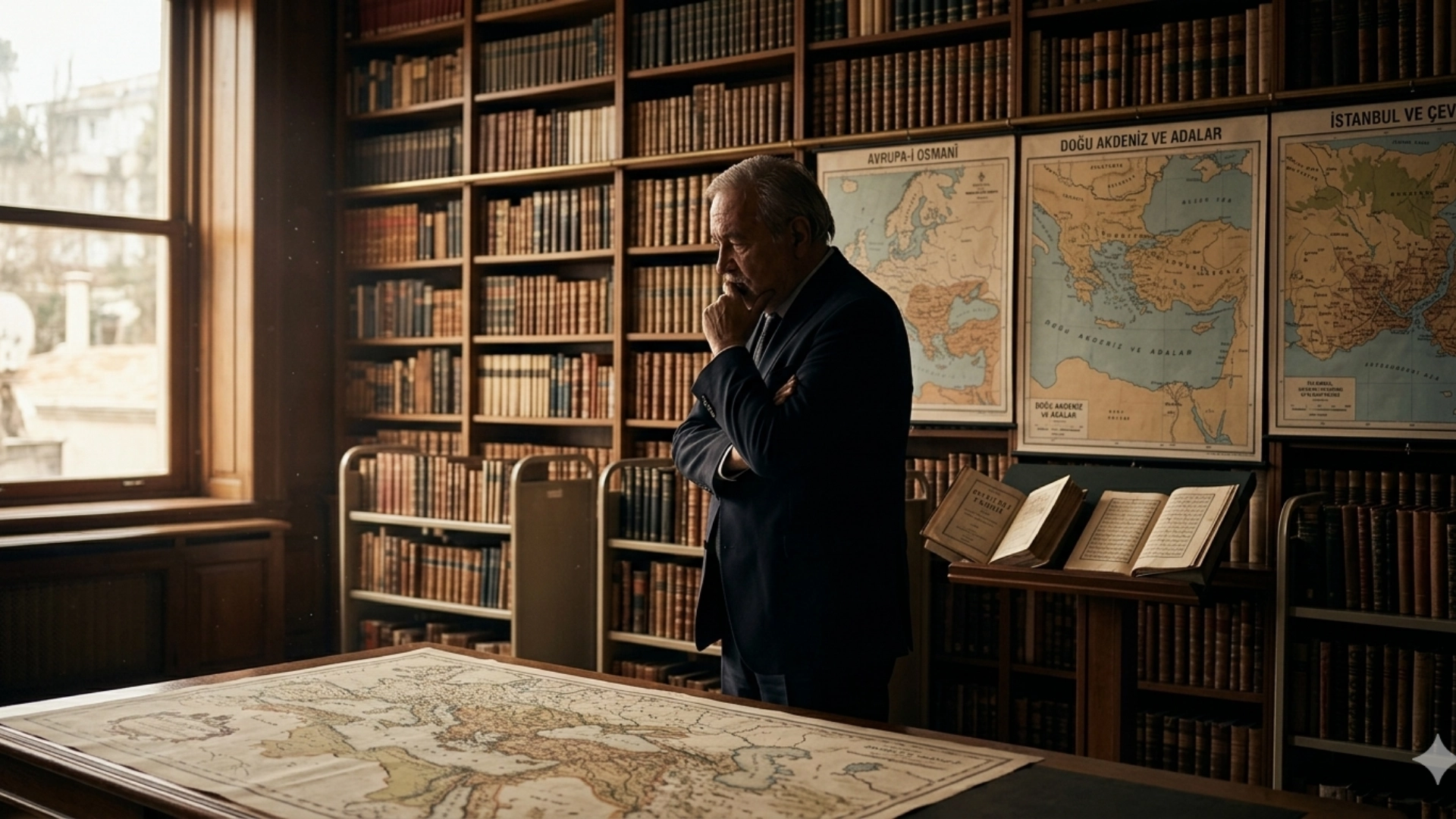 Türk tarihçi İlber Ortaylı’nın vefatını anlatan haber görseli