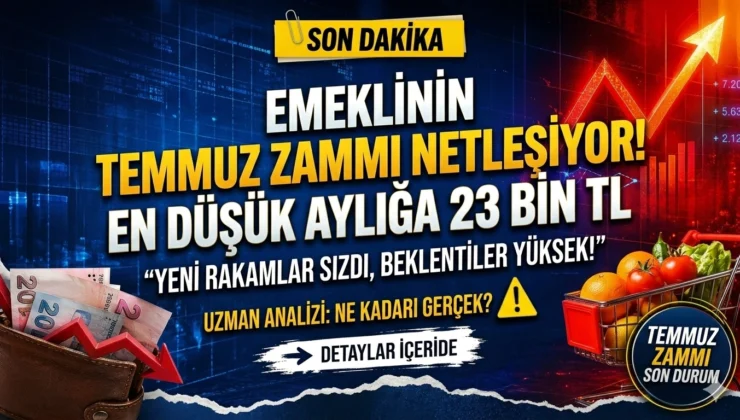 Emekliye Temmuz zammı netleşiyor! Rakam sızdı, gözler 4 Mayıs’ta