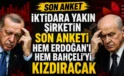 İktidar anketle sarsıldı! Oy kaybı kulisleri karıştırdı