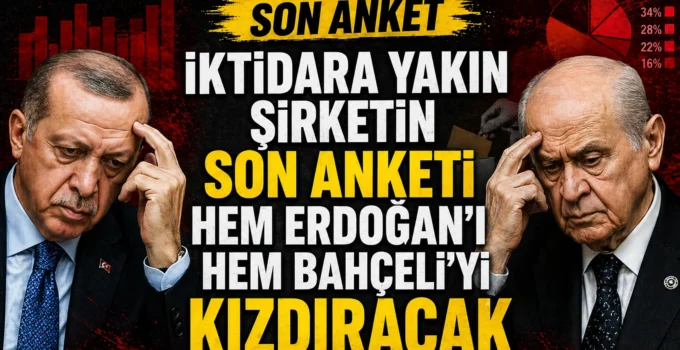 2026 seçim anketinde AKP ve MHP oy kaybederken CHP yükselişe geçti