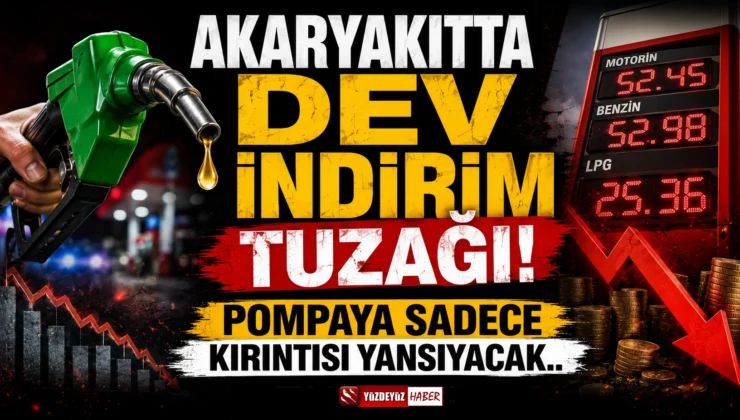 Akaryakıtta dev indirim tuzağı! Pompaya sadece kırıntısı yansıyacak