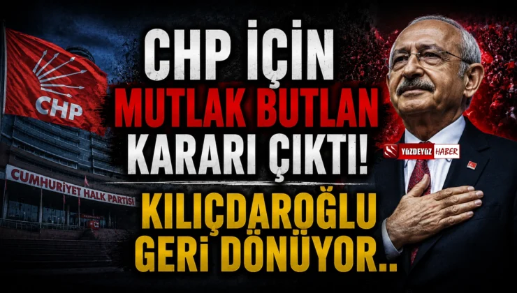 Mahkemeden şok CHP kararı! Özgür Özel görevden alındı, Kılıçdaroğlu dönüyor!