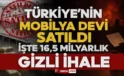 Türkiye’nin mobilya devi satıldı: İşte 16,5 milyarlık gizli ihale!