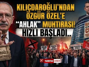 Kılıçdaroğlu’ndan Özgür Özel’e “ahlak” muhtırası! Kılıçdaroğlu hızlı başladı