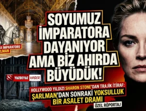 Sharon Stone itirafıyla şok etti! İmparator torunu ahırda büyümüş