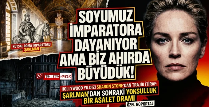 Sharon Stone itirafıyla şok etti! İmparator torunu ahırda büyümüş
