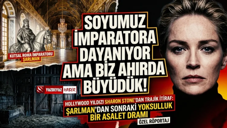 Sharon Stone itirafıyla şok etti! İmparator torunu ahırda büyümüş
