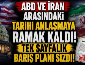 ABD-İran anlaşma yolunda? Sızan plan ortalığı karıştırdı