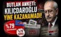 Butlan şoku! Yüzde 79 ‘Hayır’ dedi.. Kılıçdaroğlu İçin Ağır Sonuç