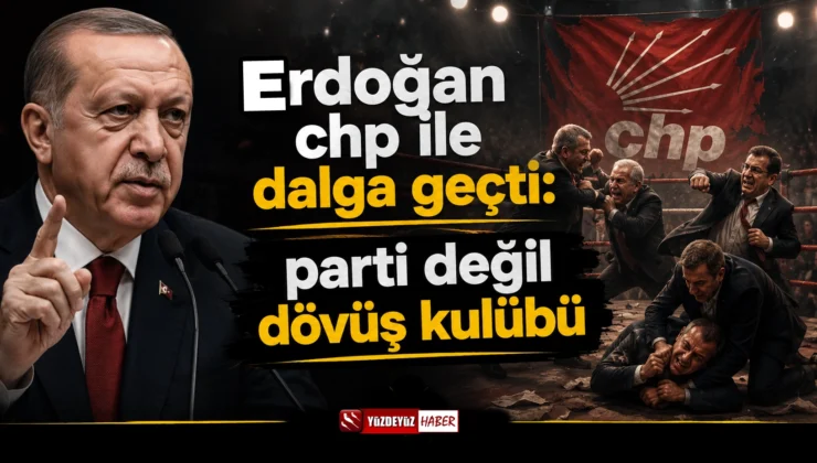 Erdoğan’dan CHP’ye “Dövüş Kulübü” göndermesi: Millet izlemekten bıktı!