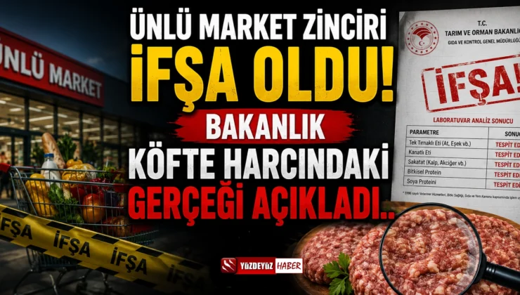 Ünlü Market Zinciri İfşa Oldu! Bakanlık Köfte Harcındaki Gerçeği Açıkladı
